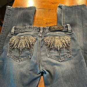 Miss Me Jeans Sz 26 Boot